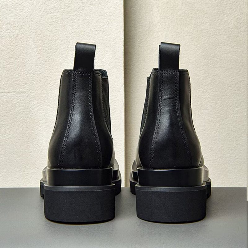 Botas Masculinas Com Forro Pelúcia - Preto