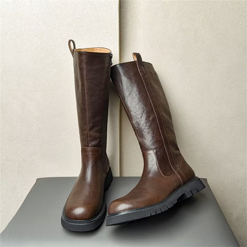 Botas Masculinas Couro - Preto