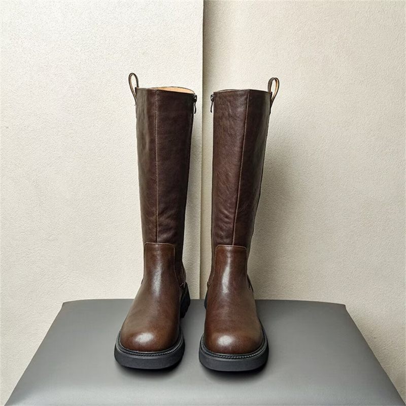 Botas Masculinas Couro - Preto