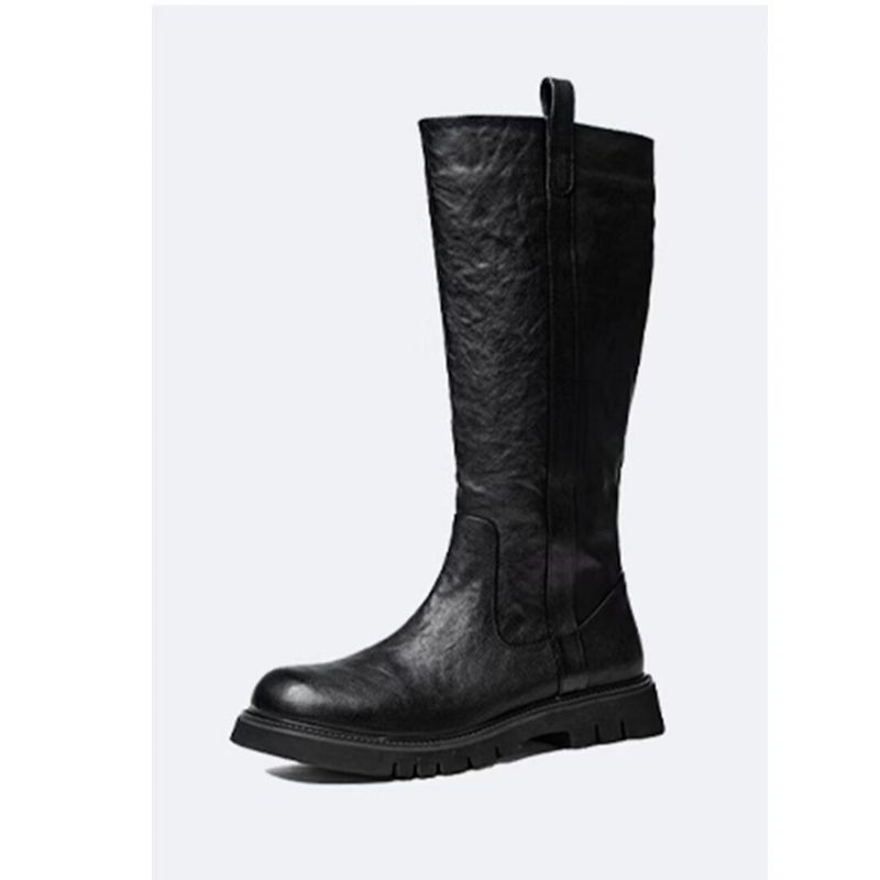 Botas Masculinas Couro - Preto