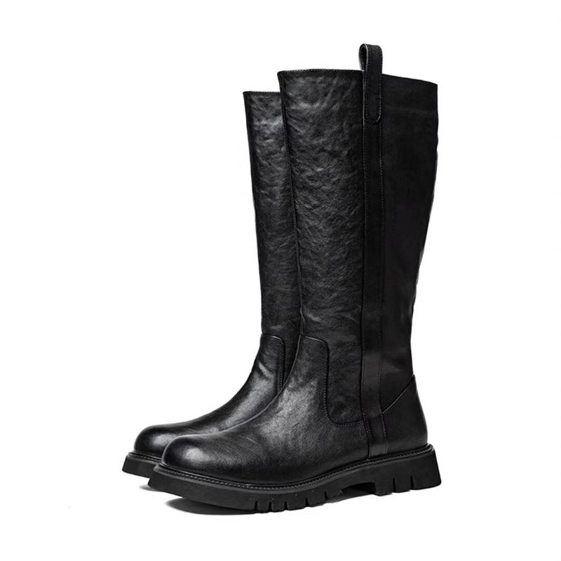 Botas Masculinas Couro - Preto