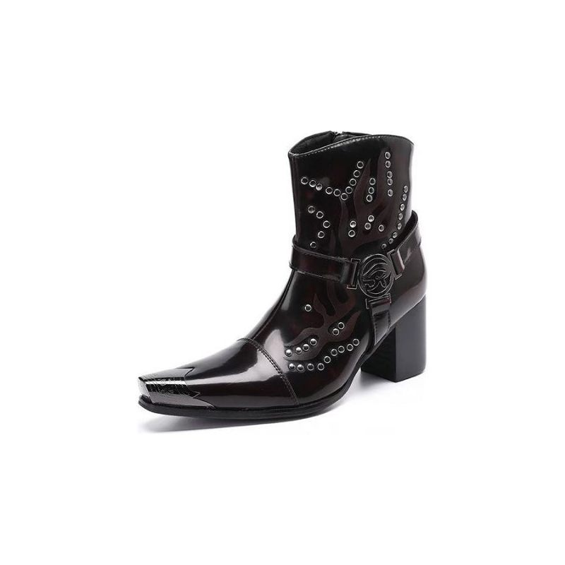 Botas Masculinas Couro - Café