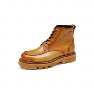 Botas Masculinas Couro Lazer