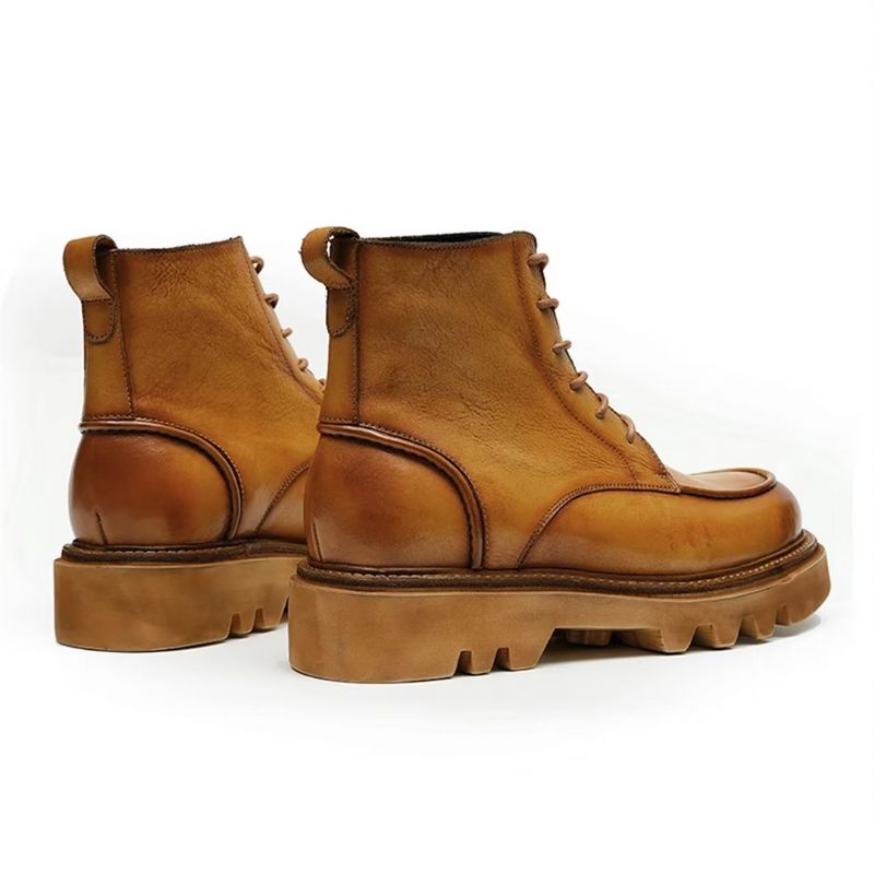 Botas Masculinas Couro Lazer - Marrom