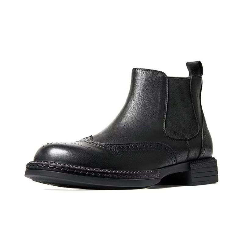 Botas Masculinas Deslizantes - Preto