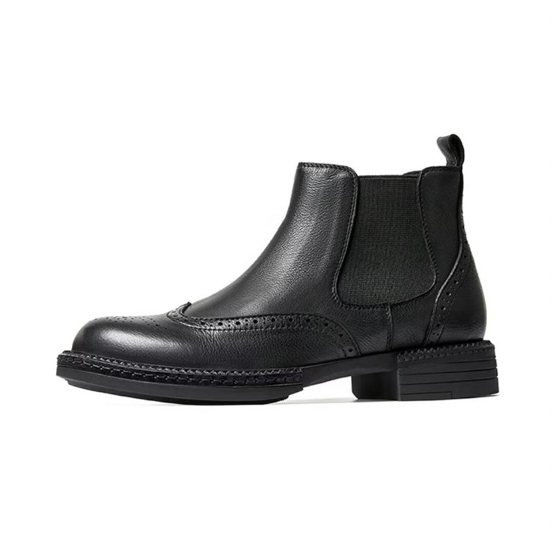 Botas Masculinas Deslizantes - Preto