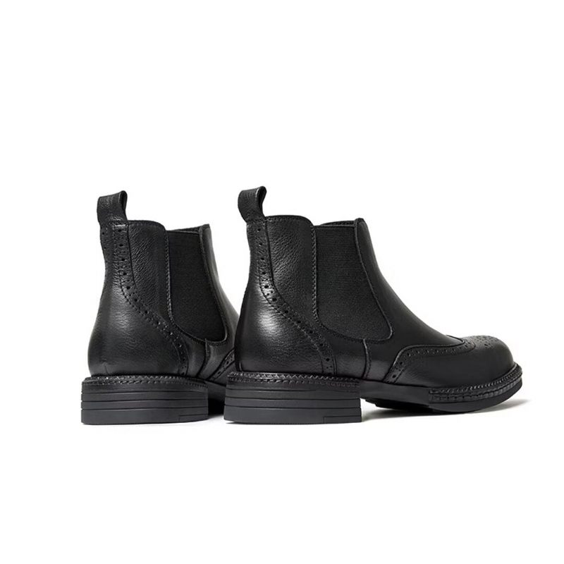 Botas Masculinas Deslizantes - Preto