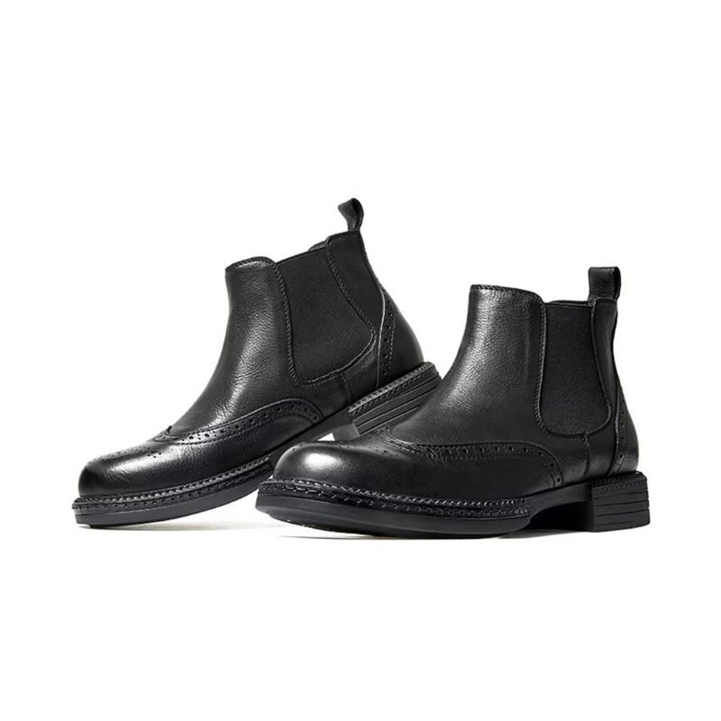 Botas Masculinas Deslizantes - Preto