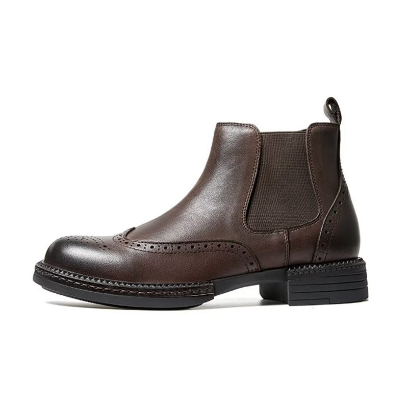 Botas Masculinas Deslizantes - Preto