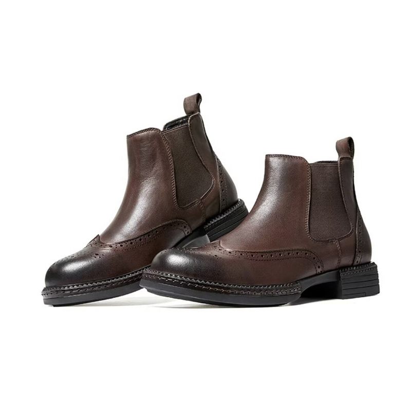 Botas Masculinas Deslizantes - Preto