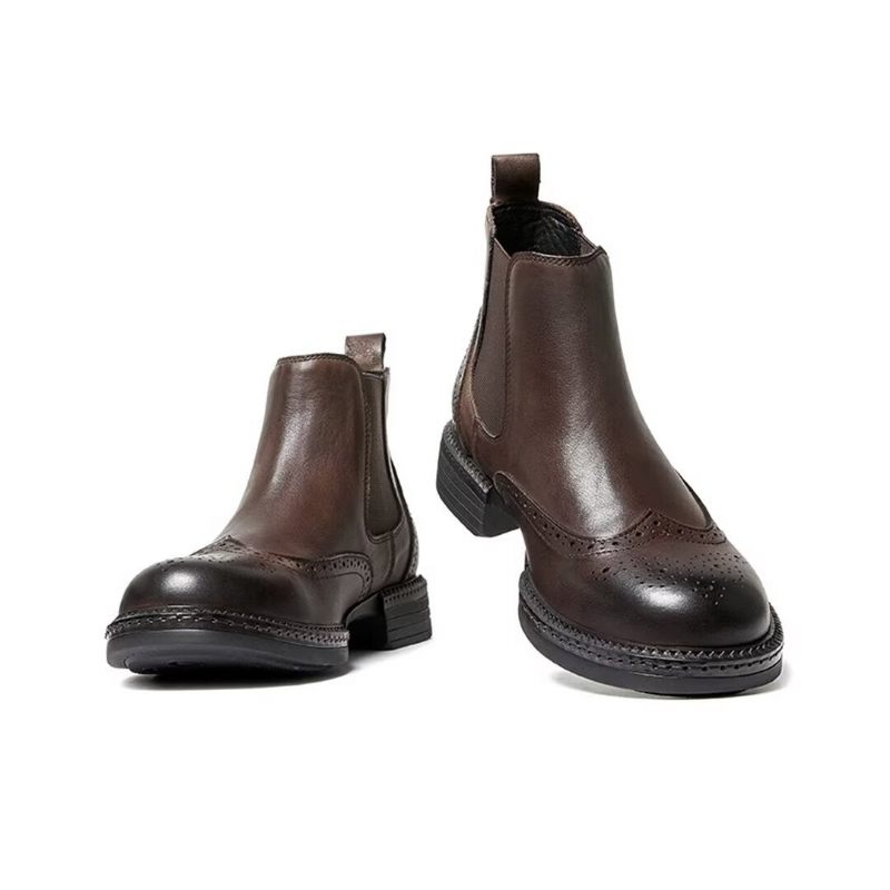 Botas Masculinas Deslizantes - Preto