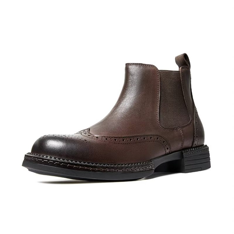 Botas Masculinas Deslizantes - Preto