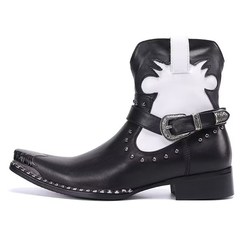 Botas Masculinas Elegantes - Preto