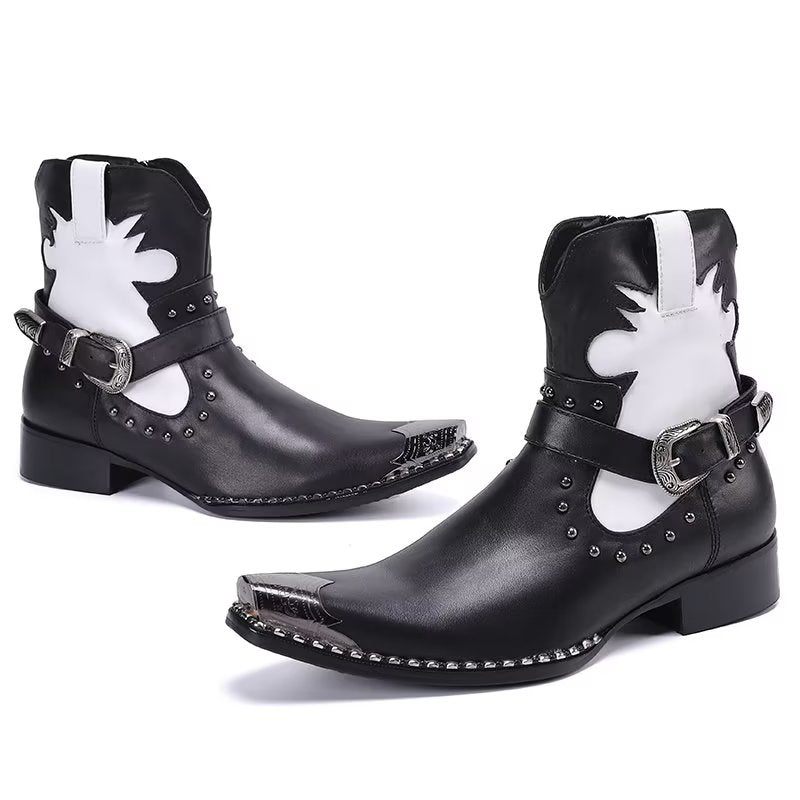 Botas Masculinas Elegantes - Preto