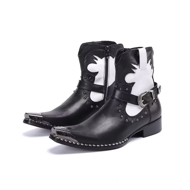 Botas Masculinas Elegantes - Preto