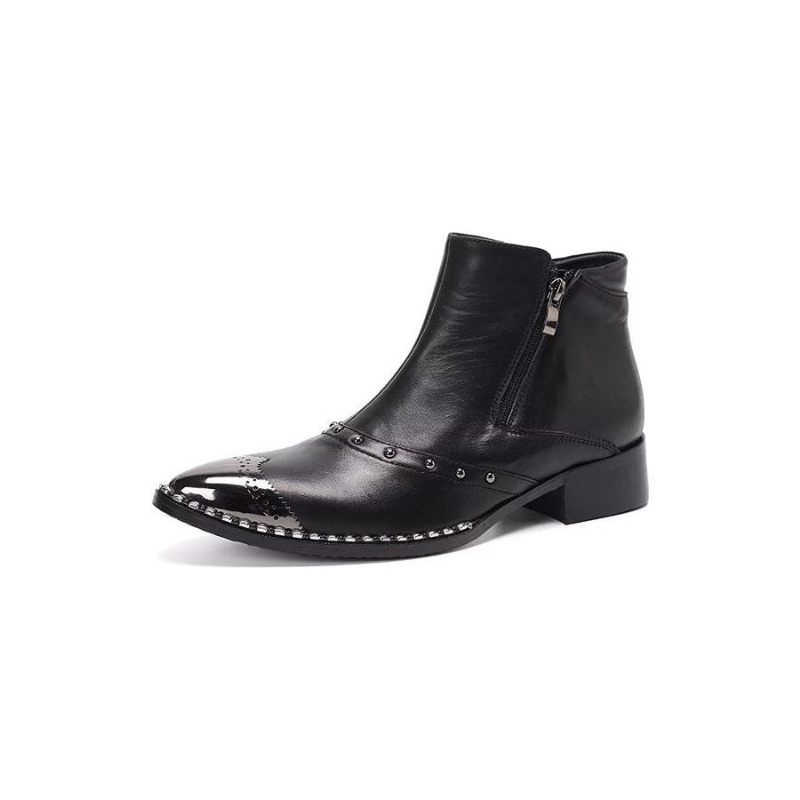 Botas Masculinas Lux Couro Refinado