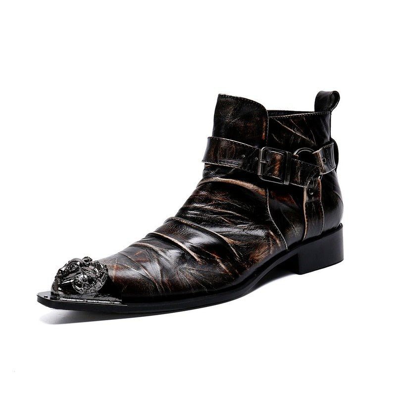 Botas Masculinas Mocassins Luxuosos