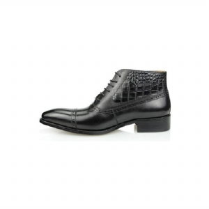 Botas Masculinas Opulentas Croctex Com Bico Fino