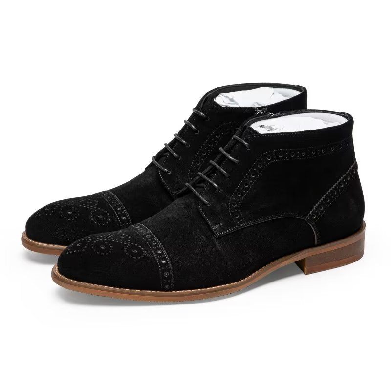 Botas Masculinas Sociais - Preto