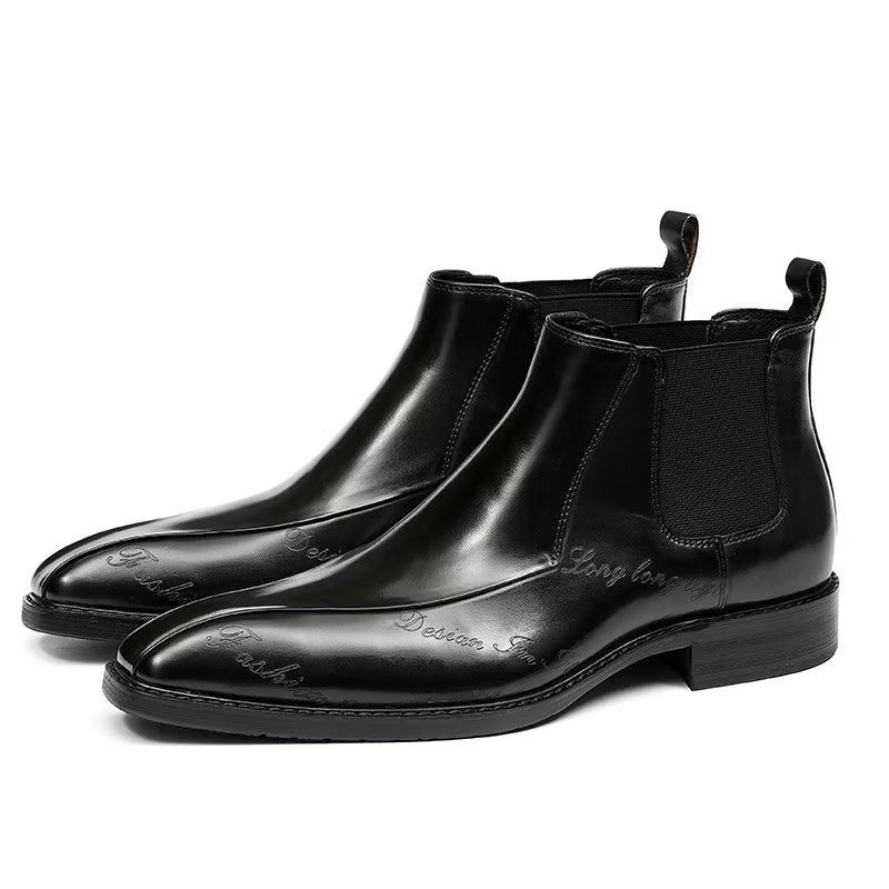 Botas Masculinas Suaves Slip-on