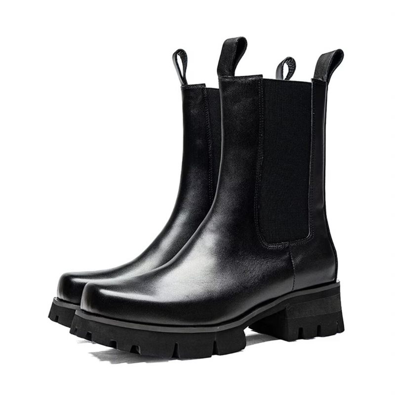 Botas Masculinas Trendsetter Couro Vaca - Preto