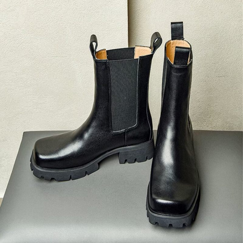 Botas Masculinas Trendsetter Couro Vaca - Preto