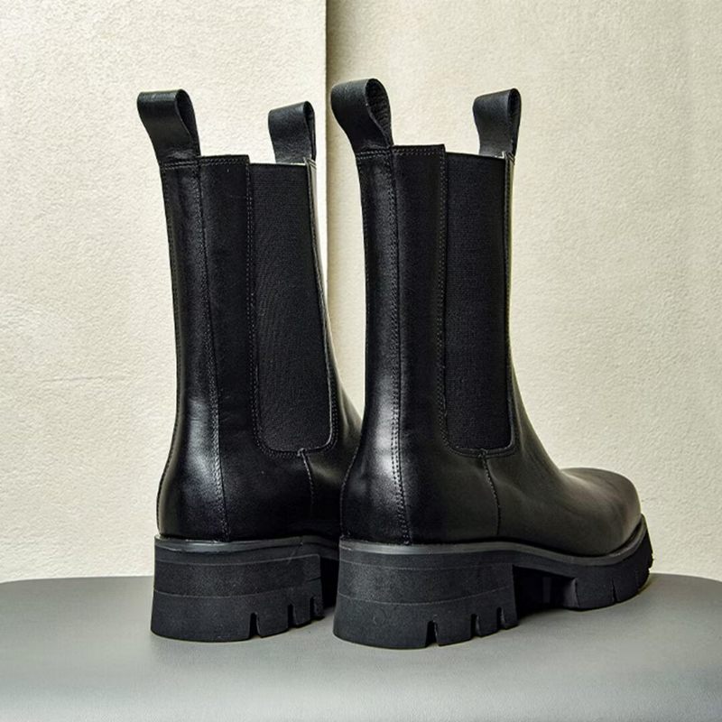 Botas Masculinas Trendsetter Couro Vaca - Preto