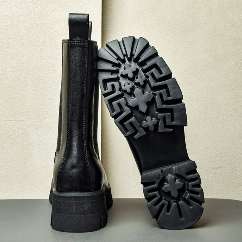 Botas Masculinas Trendsetter Couro Vaca - Preto