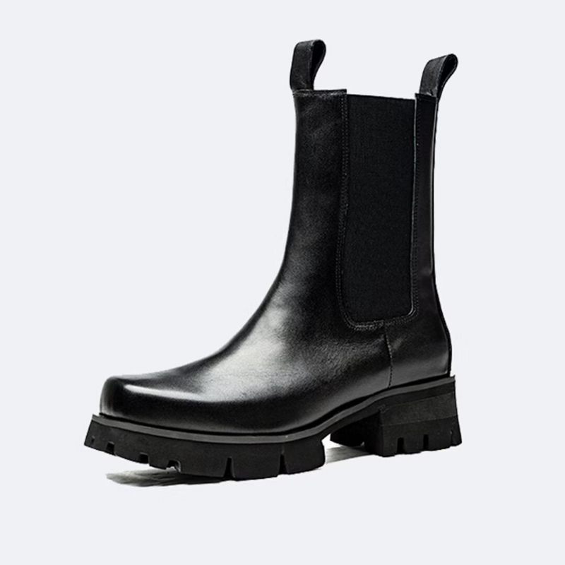 Botas Masculinas Trendsetter Couro Vaca - Preto