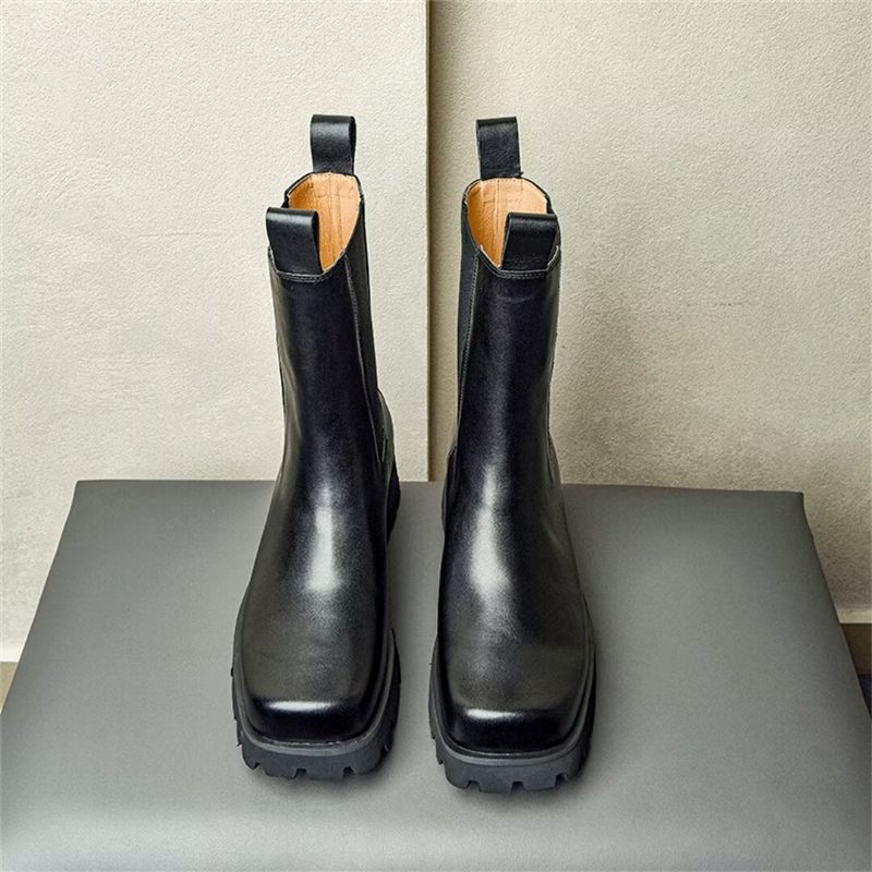 Botas Masculinas Trendsetter Couro Vaca - Preto