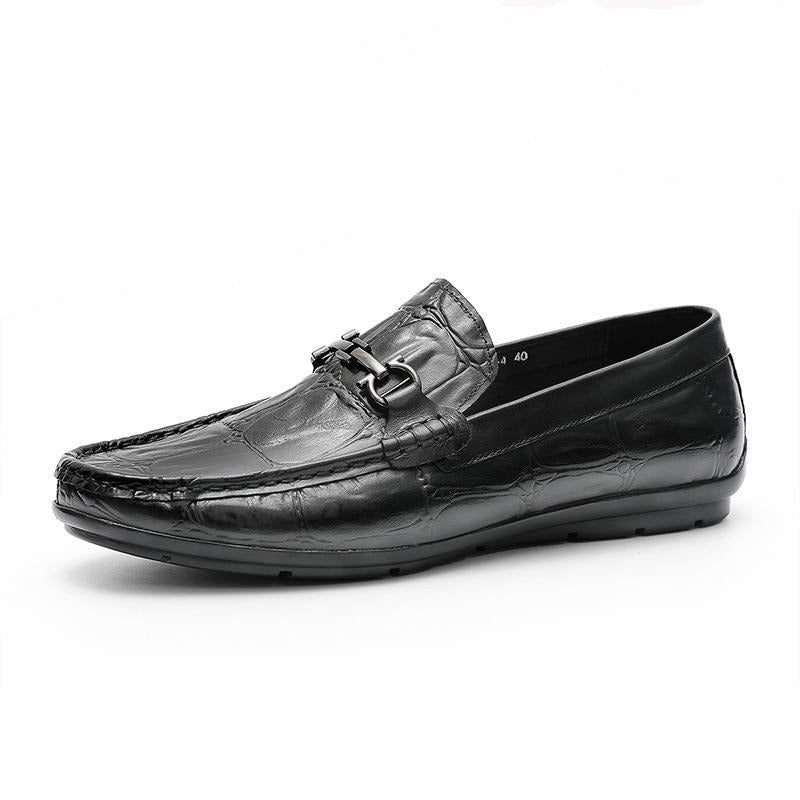 Mocassins Masculinos Chiques Couro Croctex Slip-on Derby