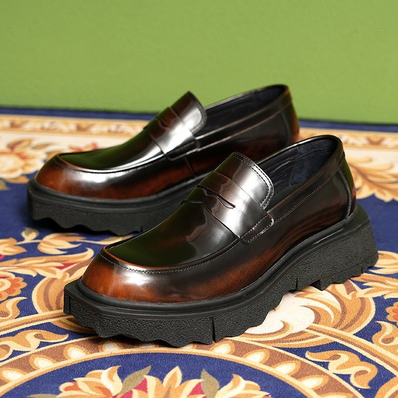 Mocassins Masculinos Com Relevo Aquaguard Slip-on - Café