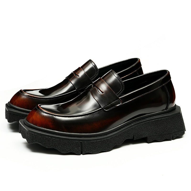 Mocassins Masculinos Com Relevo Aquaguard Slip-on - Café