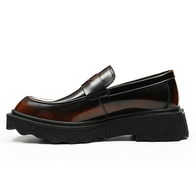 Mocassins Masculinos Com Relevo Aquaguard Slip-on - Café