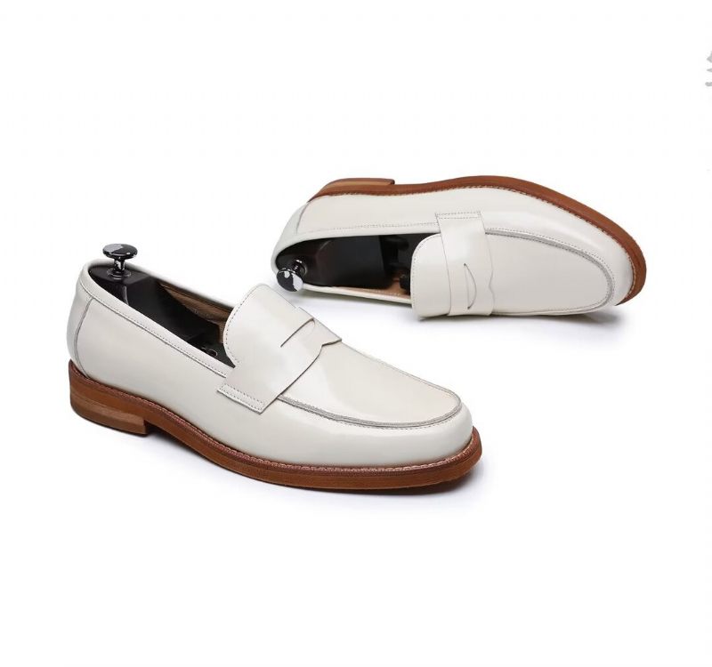 Mocassins Masculinos Couro - Preto