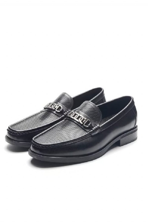 Mocassins Masculinos Couro Casuais Sofisticados