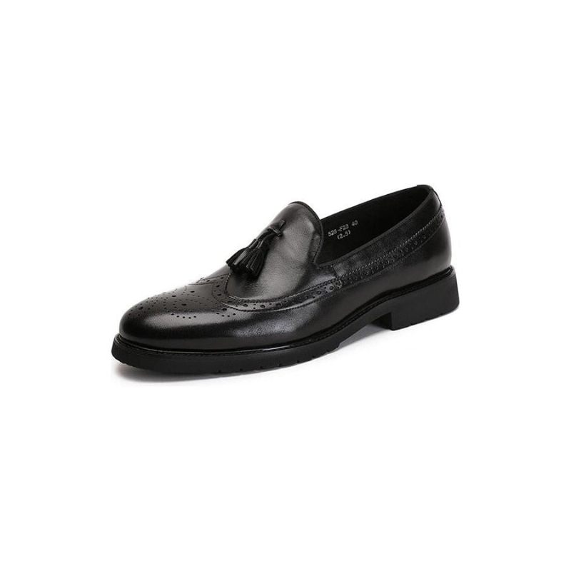 Mocassins Masculinos Exóticos Slip-on Brogue