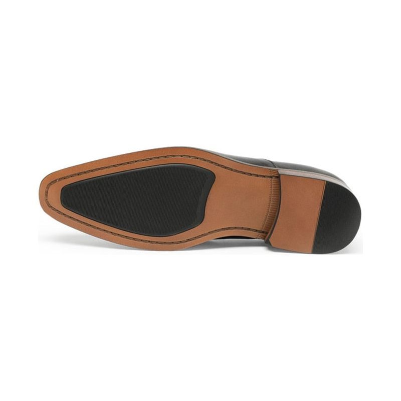 Mocassins Masculinos Exóticos Slip On Brogue - Marrom