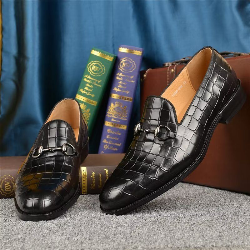 Mocassins Masculinos Hazel Luxuosos E Elegantes - Preto