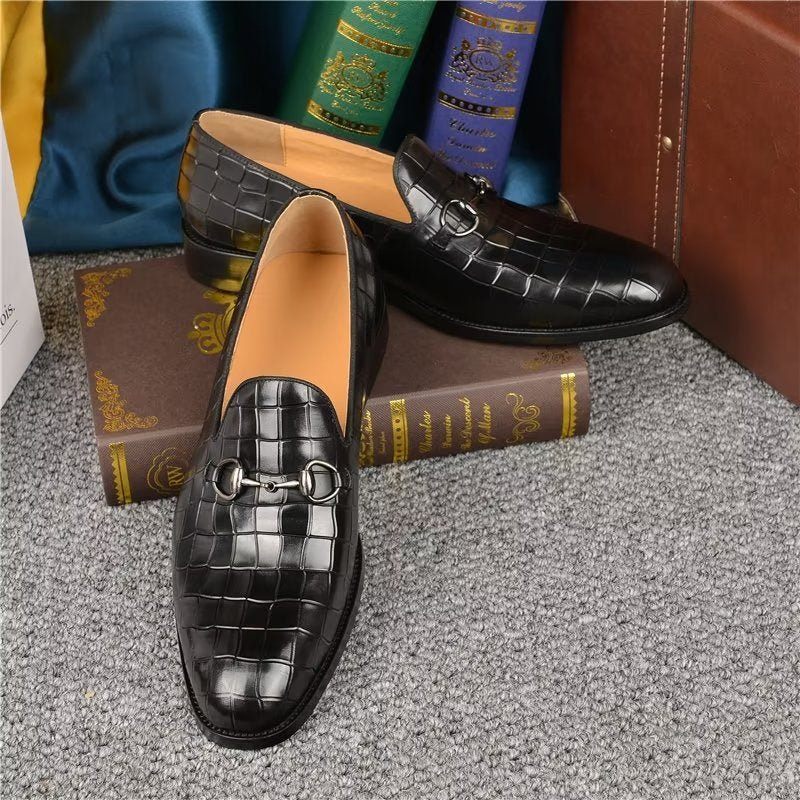 Mocassins Masculinos Hazel Luxuosos E Elegantes - Preto