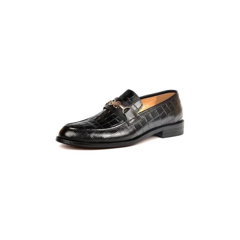 Mocassins Masculinos Hazel Luxuosos Sem Cadarço - Preto