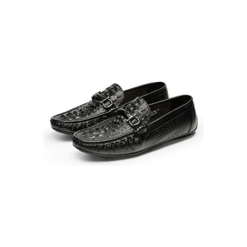 Mocassins Masculinos Luxo Croctex À Prova D'água