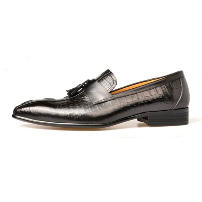 Mocassins Masculinos Luxuosos - Preto