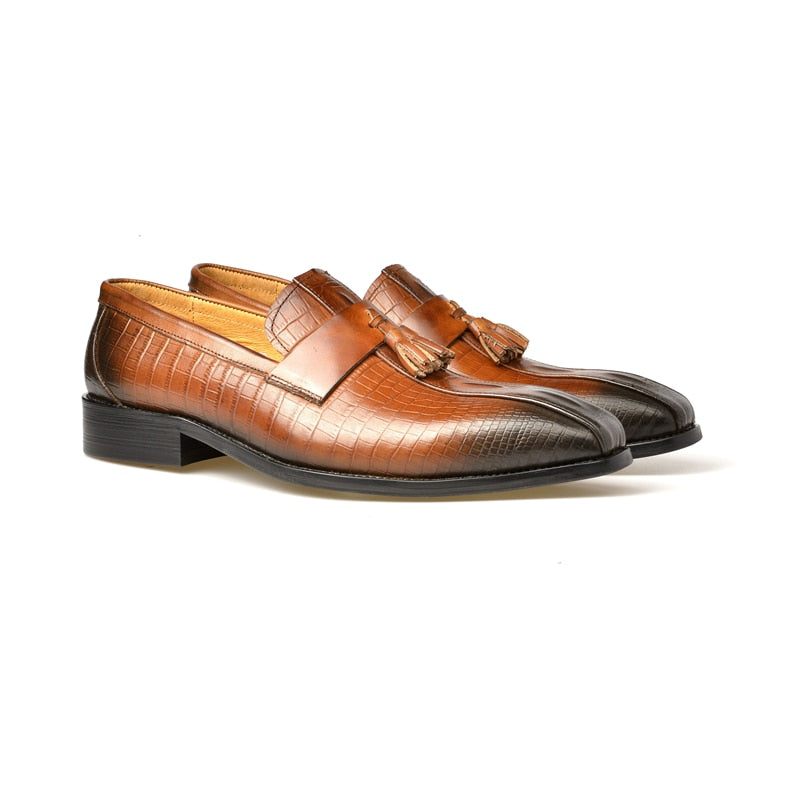 Mocassins Masculinos Luxuosos - Café