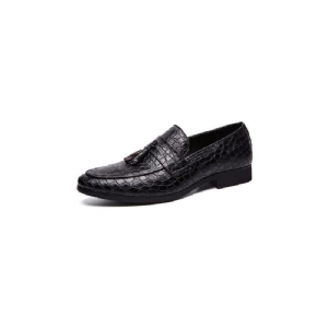 Mocassins Masculinos Luxuosos Crocodilo