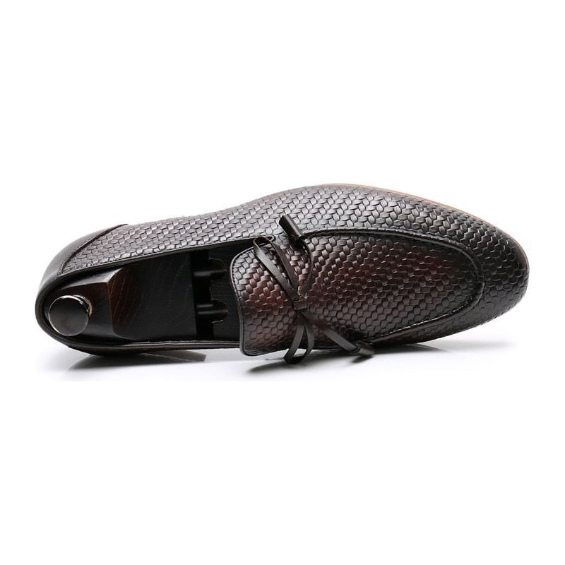 Mocassins Masculinos Luxuosos Croctex Slip On - Café