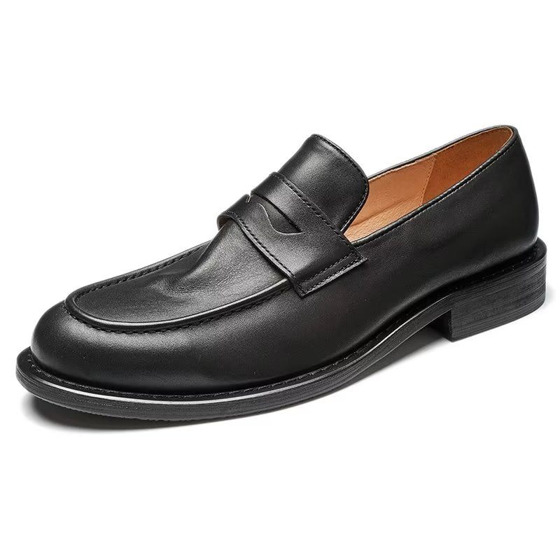 Mocassins Masculinos Modernos Penny - Preto