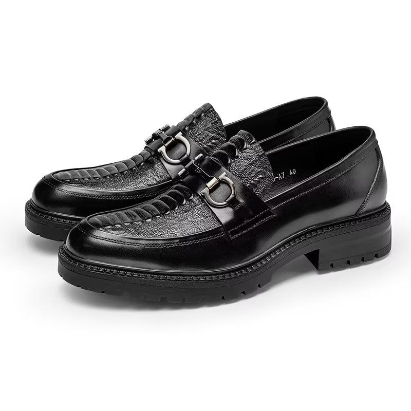 Mocassins Masculinos Requintados - Preto