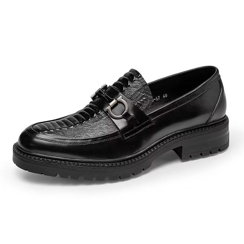 Mocassins Masculinos Requintados - Preto