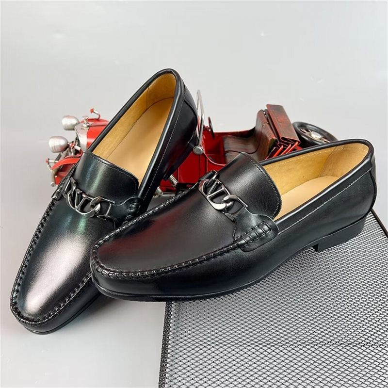 Mocassins Masculinos Sartorial Elegance - Preto